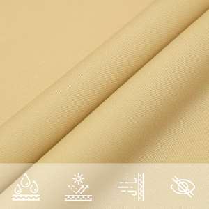 Stínicí plachta písková 2,5 x 2,5 m 100% polyester oxford - obrázek 8