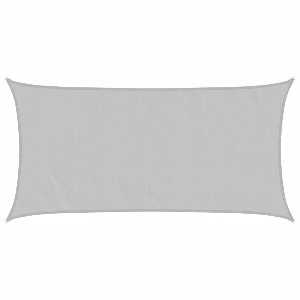 vidaXL Stínicí plachta světle šedá 2 x 3,5 m 100% polyester oxford