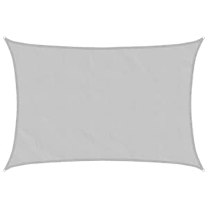 Stínicí plachta světle šedá 4,5 x 3 m 100% polyester oxford - obrázek 2