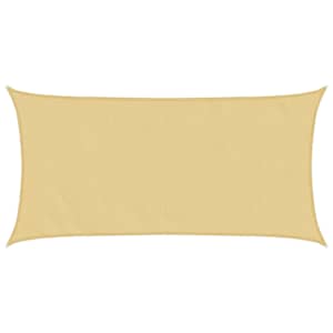 Stínicí plachta písková 5x2,5 m 100% polyester oxford - obrázek 2