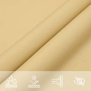Stínicí plachta písková 7x5 m 100% polyester oxford - obrázek 8