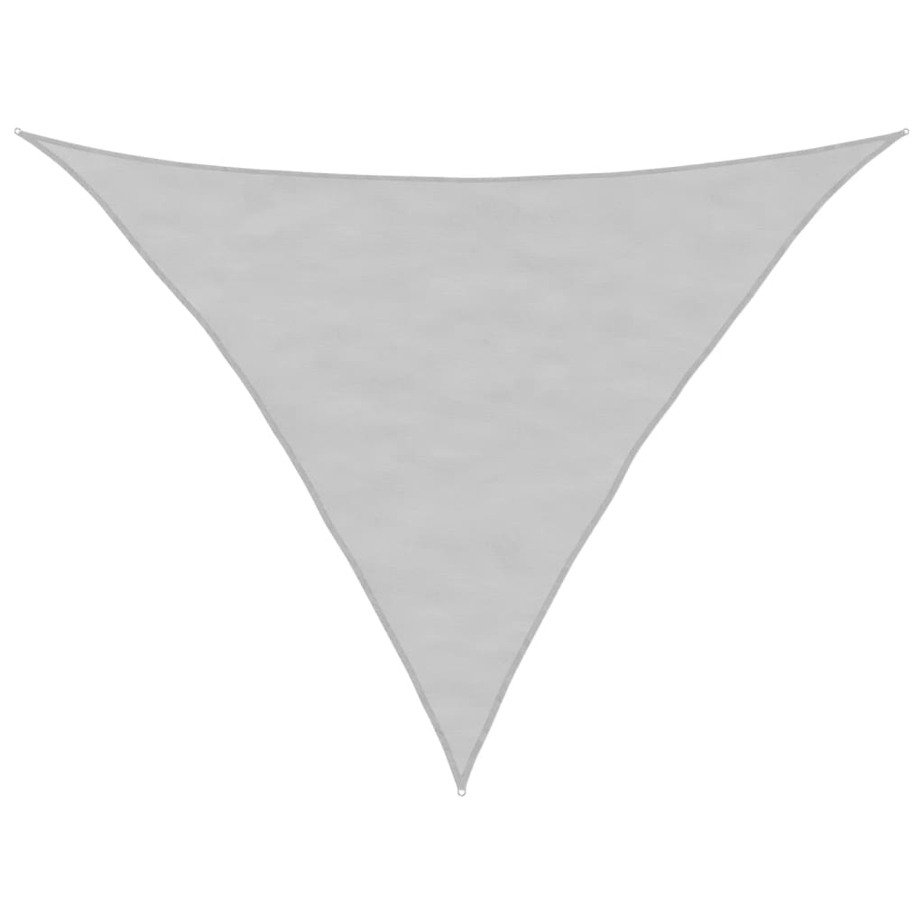 vidaXL Stínicí plachta světle šedá 2,5x2,5x3,5 m 100% polyester oxford