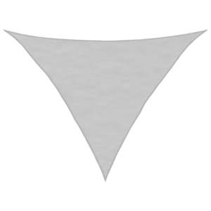 Stínicí plachta světle šedá 3x3x4,24 m 100% polyester oxford - obrázek 2