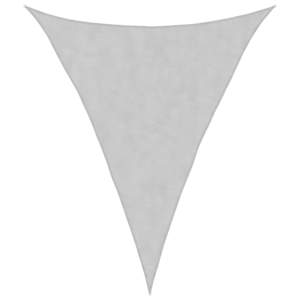 Stínicí plachta světle šedá 4 x 5 x 5 m 100% polyester oxford - obrázek 2