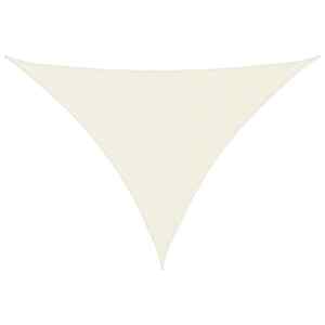 Senčno jadro krem 7x5x5 m 100 % poliester oxford - slika 2