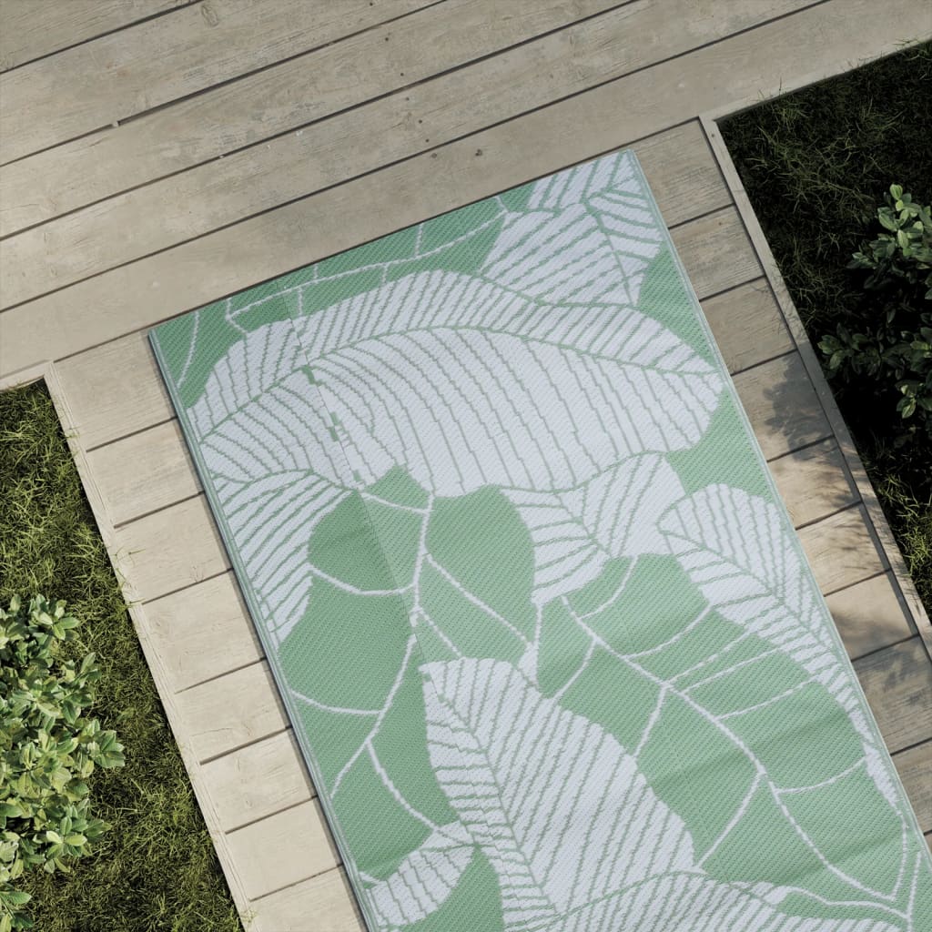 vidaXL Covor de exterior, verde, 80x150 cm, PP