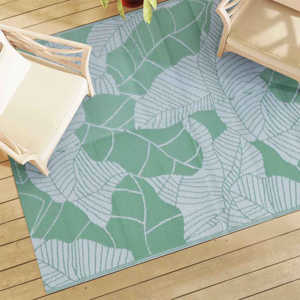 vidaXL Outdoor-Teppich ARAKIL Grün 190x290 cm PP