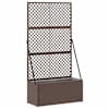 vidaXL Aiakastipaneel Pruun 70 x 30 x 135 cm Metall