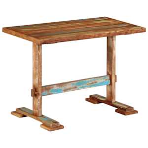vidaXL s&ouml;&ouml;gilaud, 110 x 55 x 78 cm, taastatud puit