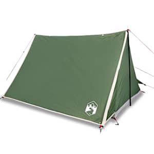 vidaXL matkatelk 2 inimesele, roheline, veekindel