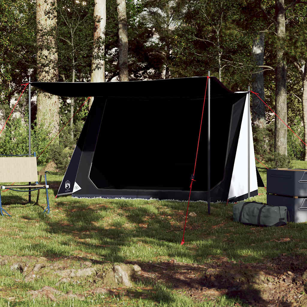 vidaXL Tent 2-persoons waterdicht verduisterend stof wit afbeelding