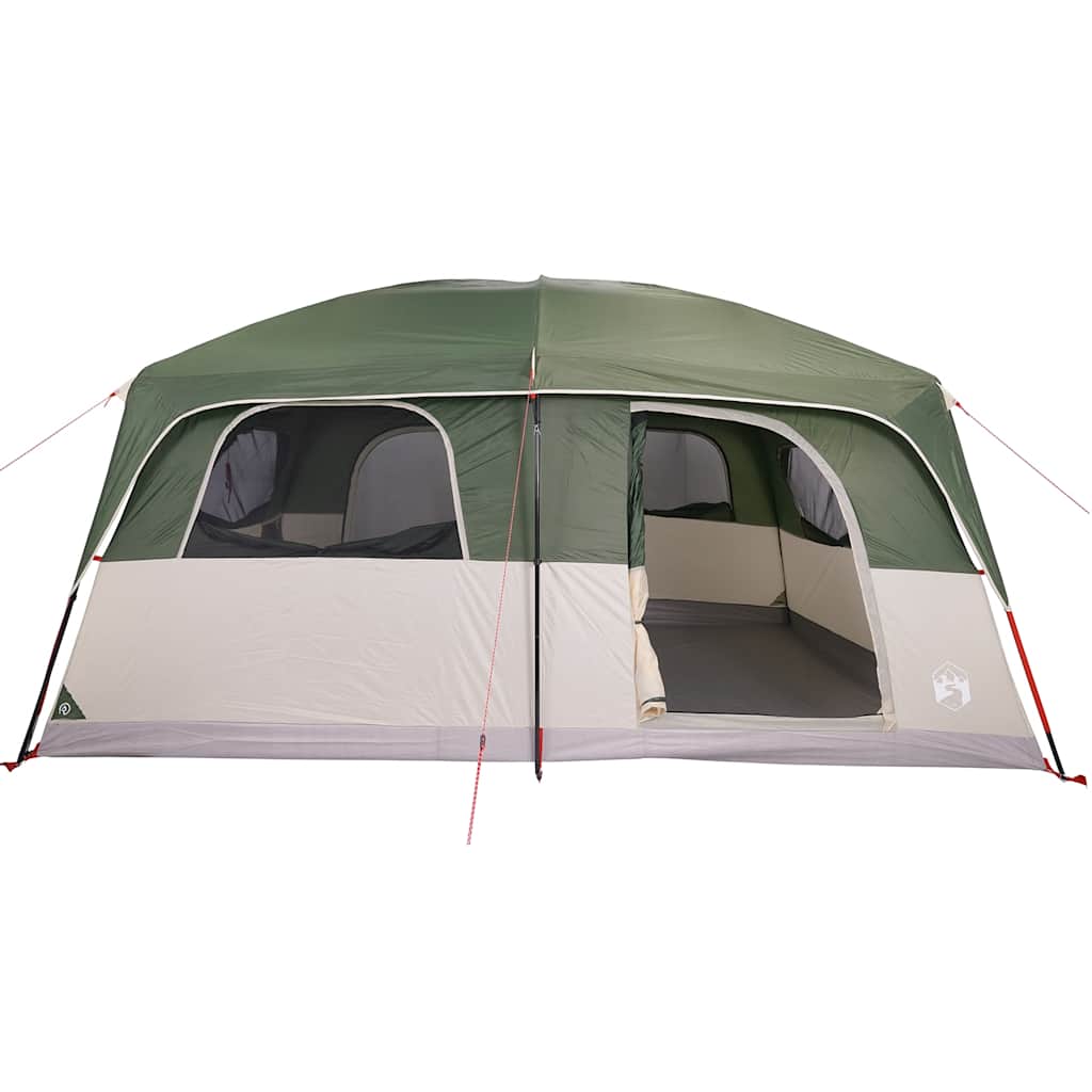 Tente de cabine familiale 10 personnes bleu imperméable tente tendance vidaXL
