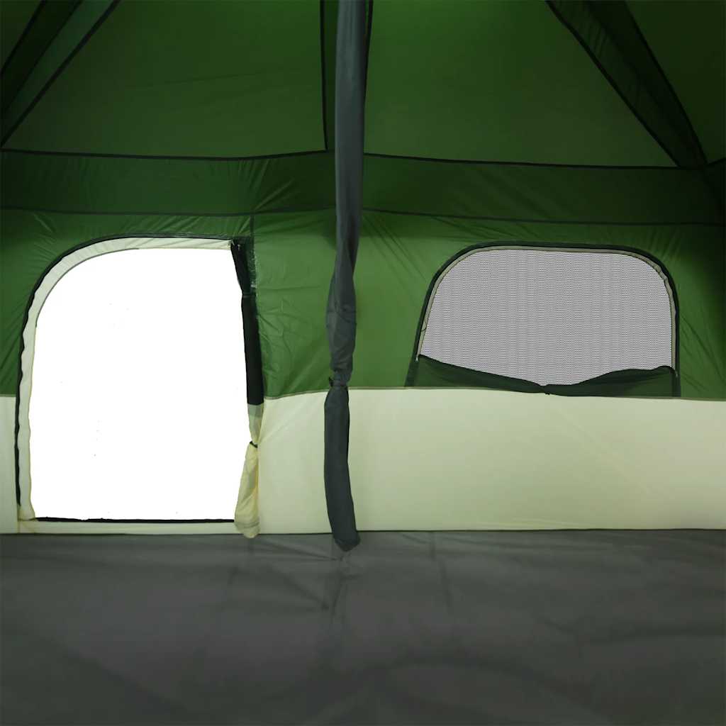 Tente de cabine familiale meilleur 10 personnes bleu imperméable tente vidaXL