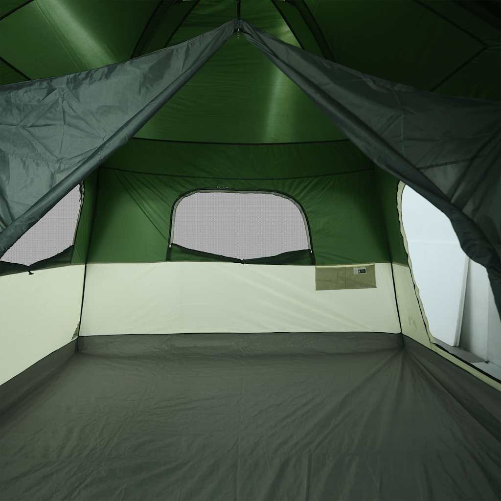 Tente de cabine familiale 10 personnes bleu imperméable remise tente vidaXL