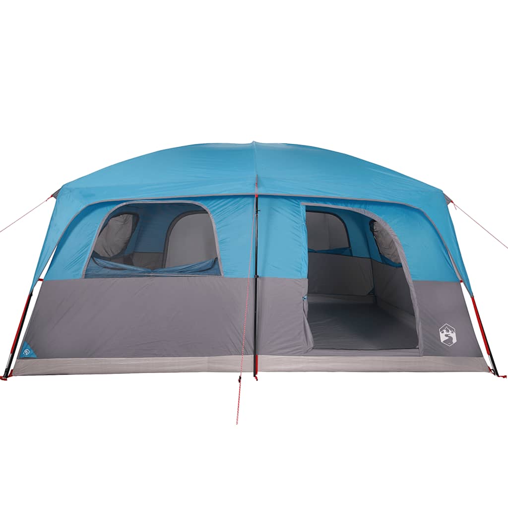 Tente de cabine familiale 10 acheter personnes bleu imperméable tente vidaXL