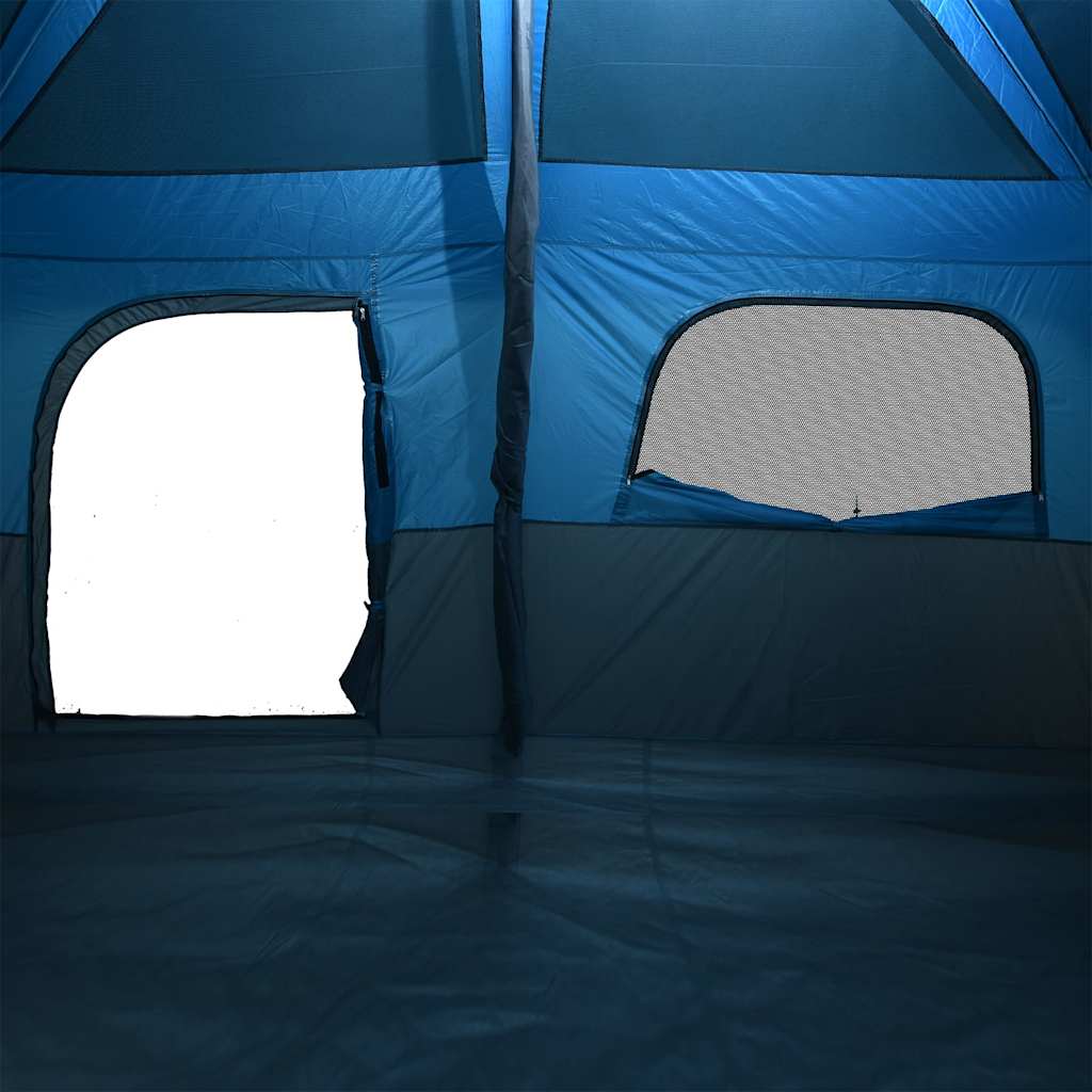 Tente de cabine familiale 10 acheter personnes bleu imperméable tente vidaXL