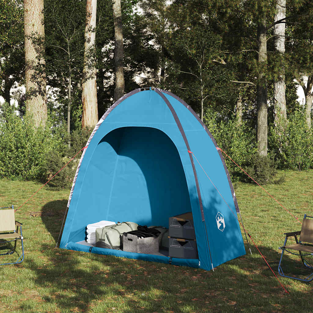 vidaXL Opbergtent waterdicht blauw afbeelding