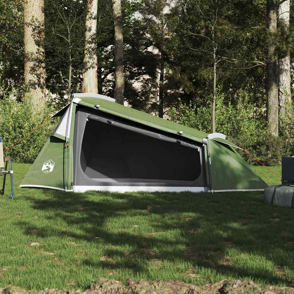 vidaXL Tunneltent 2-persoons waterdicht groen afbeelding