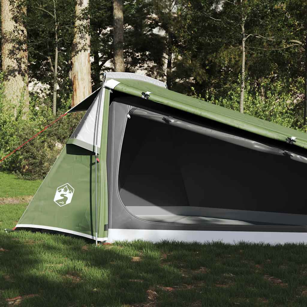 vidaXL 2-personers campingtelt vandtæt grøn