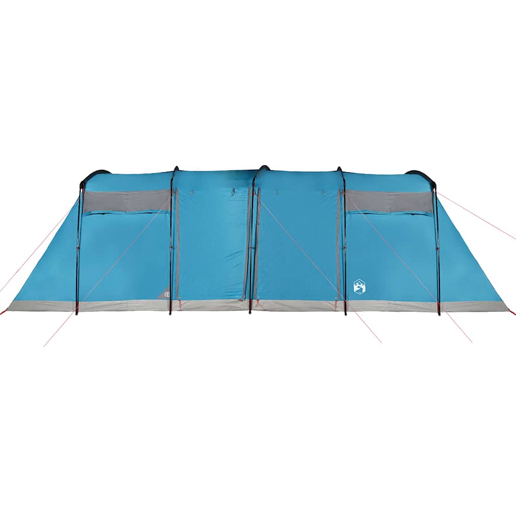 Acheter Tente de camping tunnel 8 personnes bleu imperméable tente vidaXL