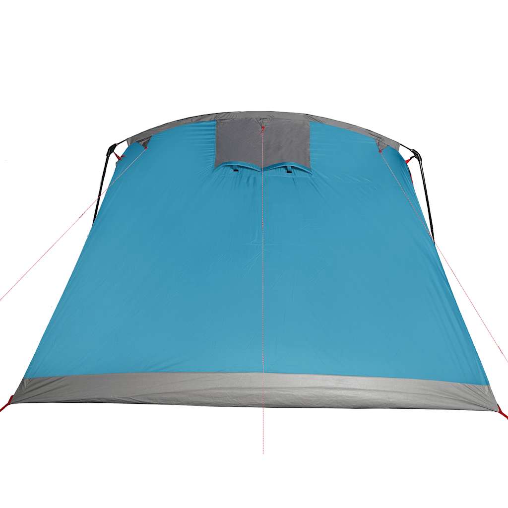 Tente de camping tunnel 8 vendu personnes bleu imperméable tente vidaXL