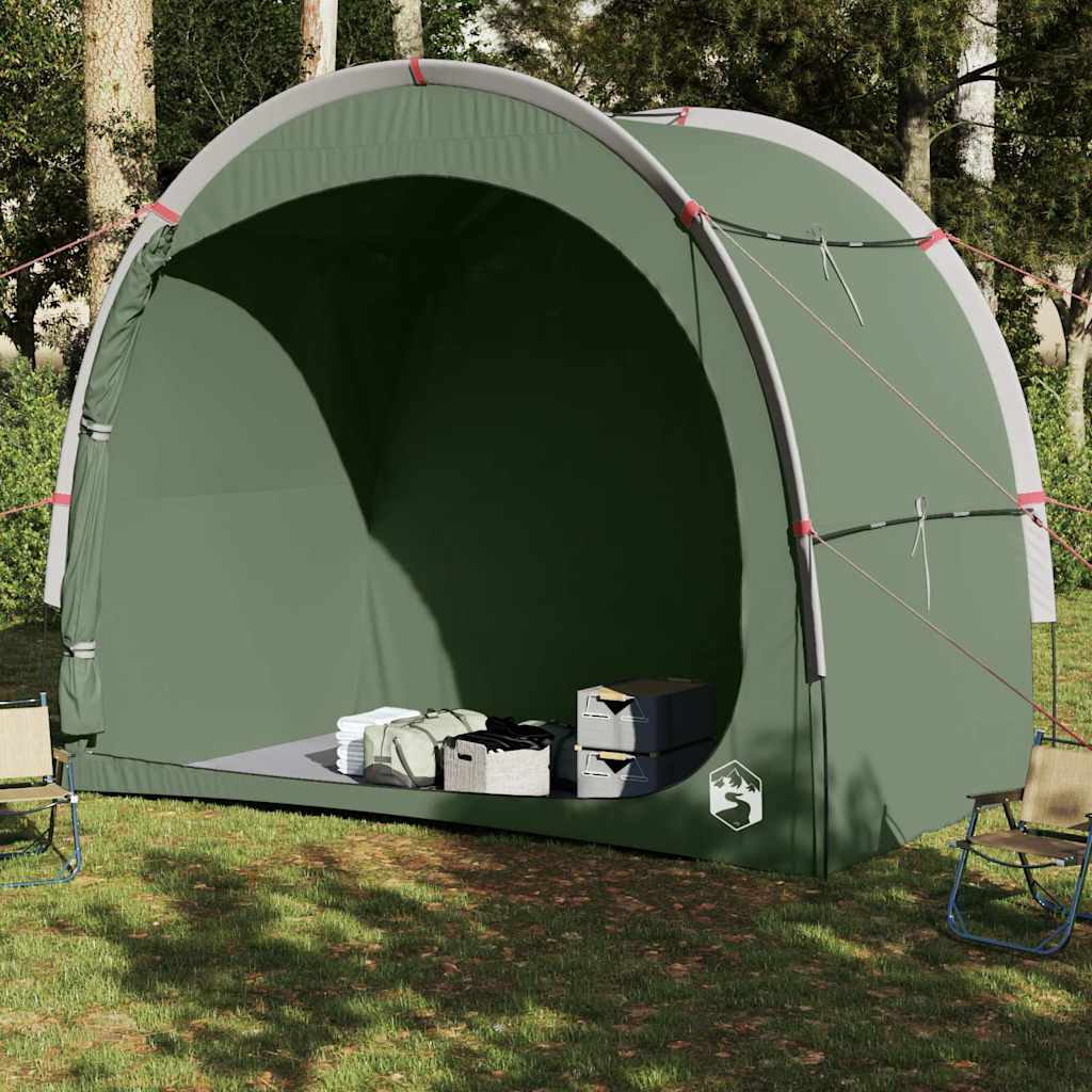 vidaXL Opbergtent waterdicht groen afbeelding