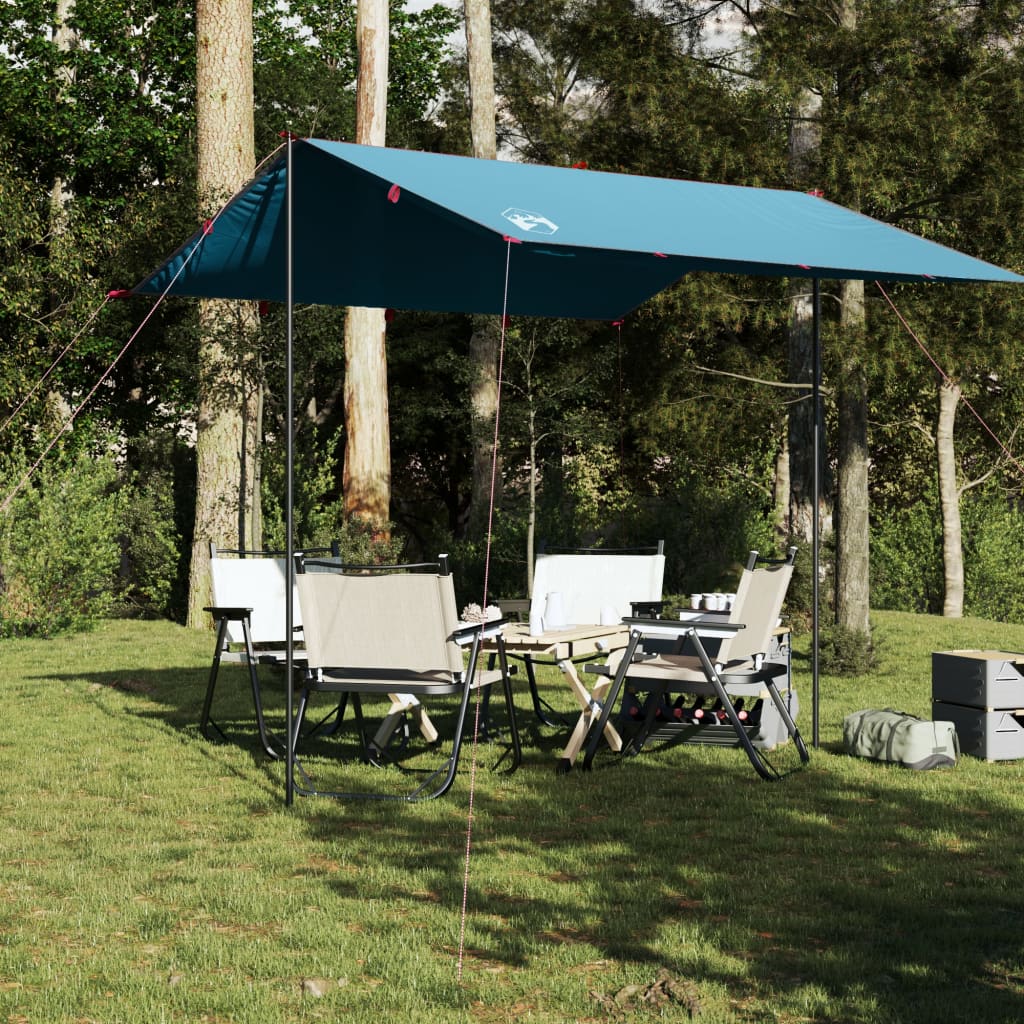 vidaXL Prelată de camping, albastru, 300x294 cm, impermeabilă