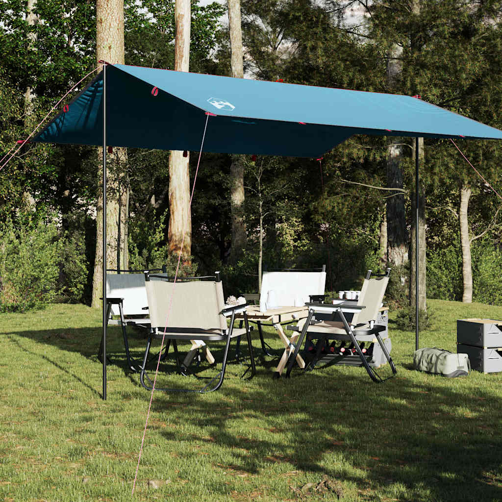 vidaXL Tarp Blau 360x294 cm Wasserdicht