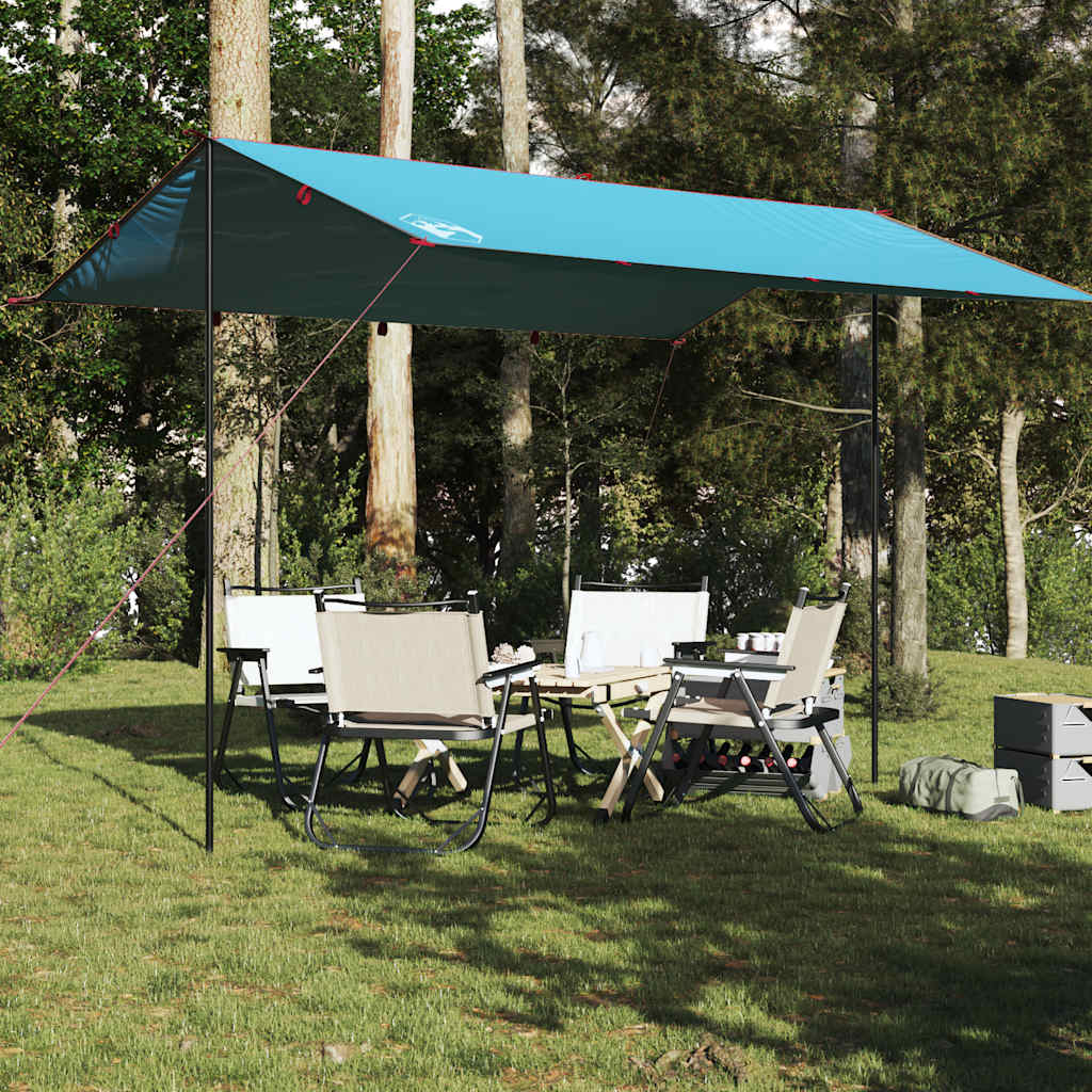 vidaXL Retkipressu sininen 400x294 cm vedenpitävä