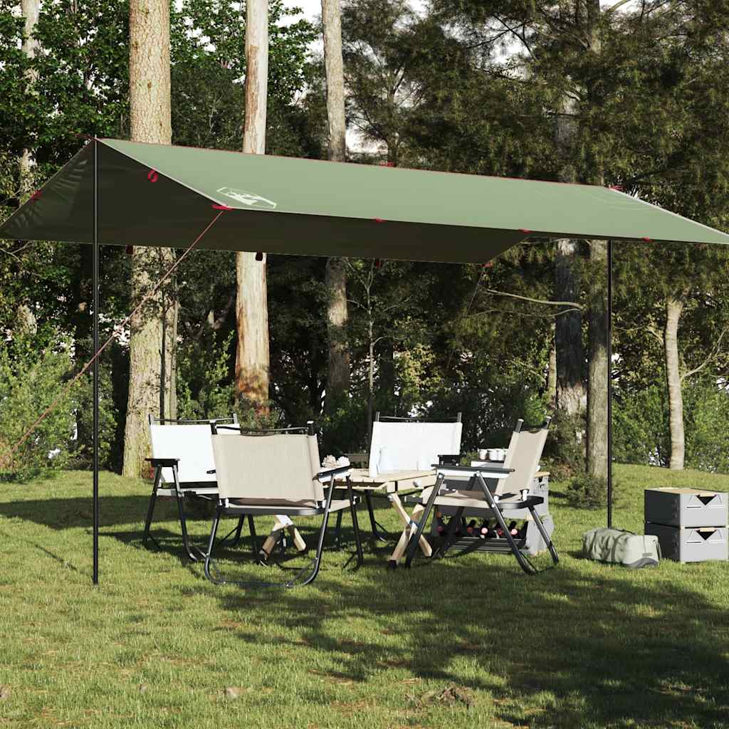 vidaXL tarp 500x294 cm vandtæt grøn