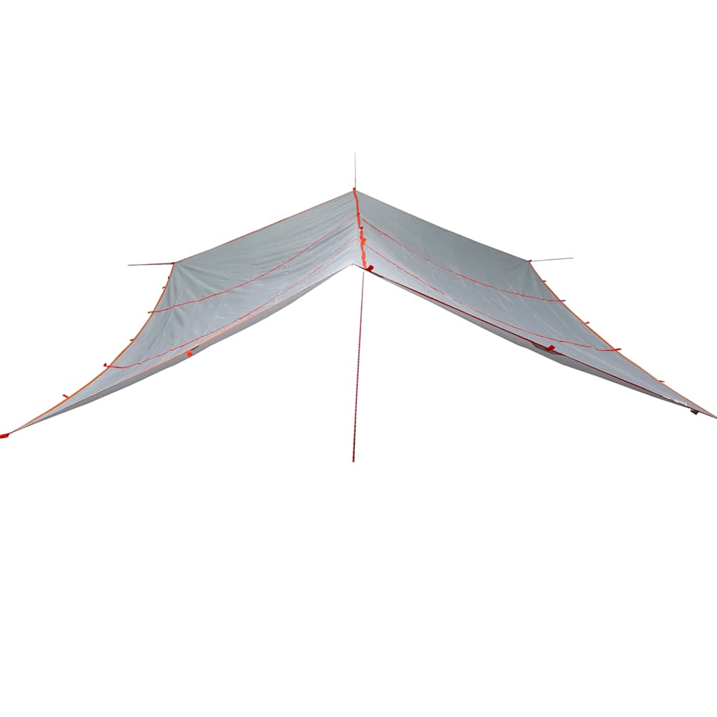 Thumbnail - vidaXL Tarp Grau und Orange 420x440 cm Wasserdicht