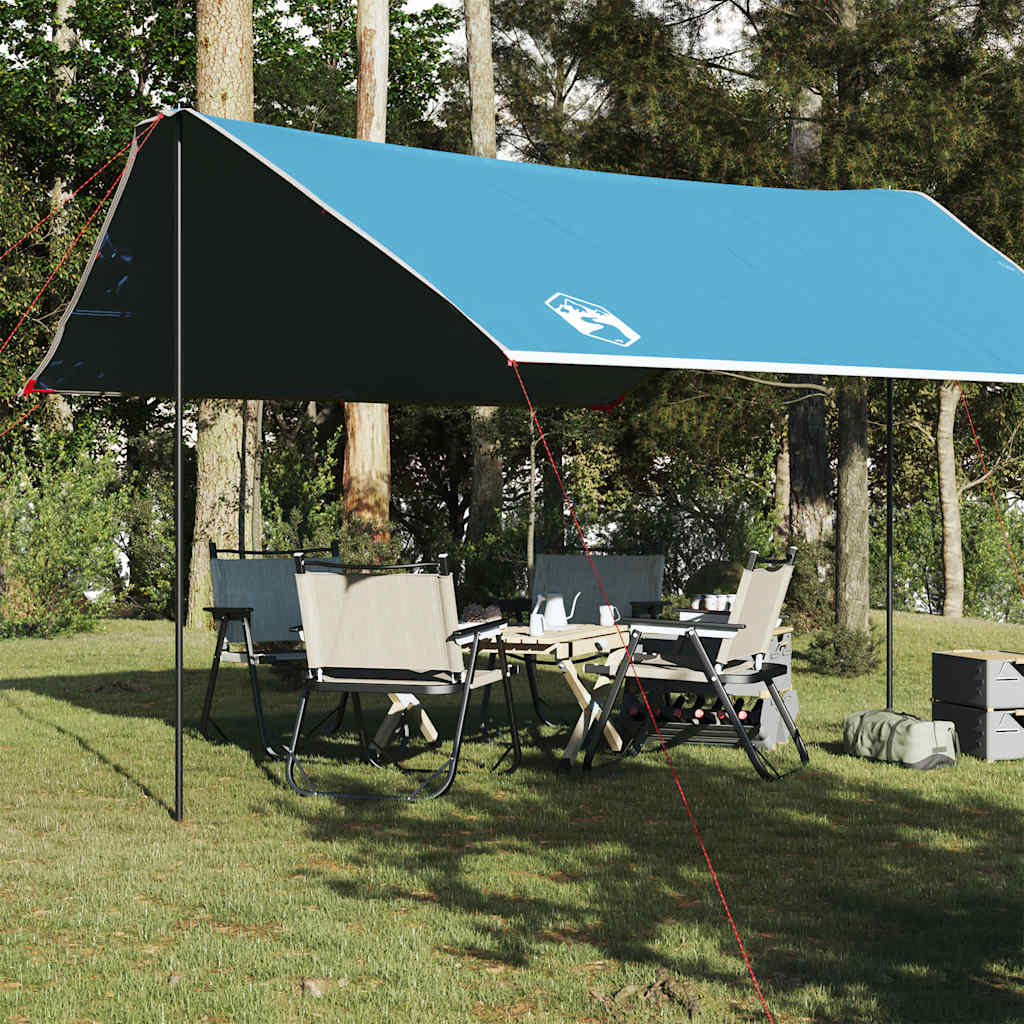 vidaXL Campingpresenning blå 430x380x210 cm vanntett