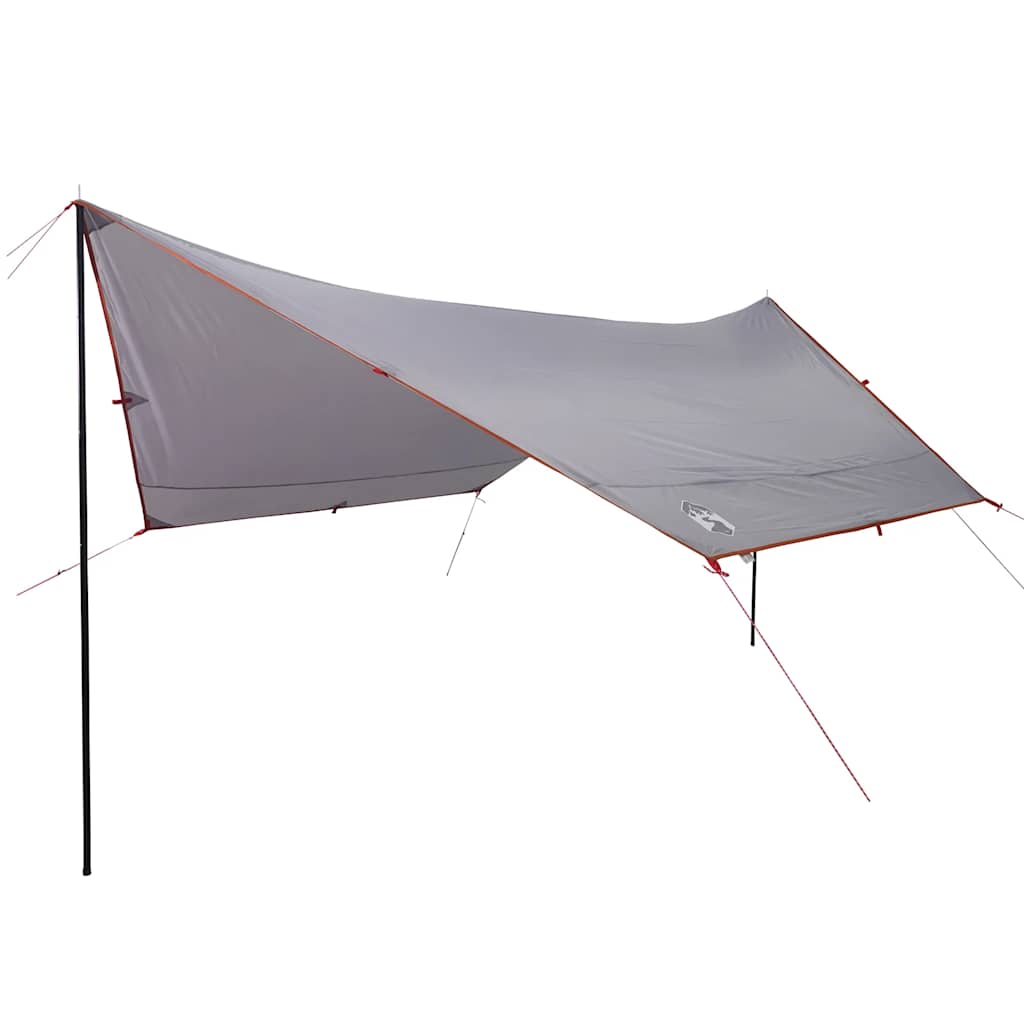 vidaXL Kempingová plachta oranžová 430 x 380 x 210 cm nepromokavá