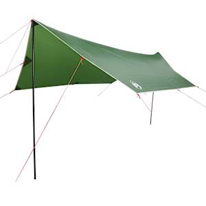 vidaXL tuulevari, roheline, 460x305x210 cm, veekindel