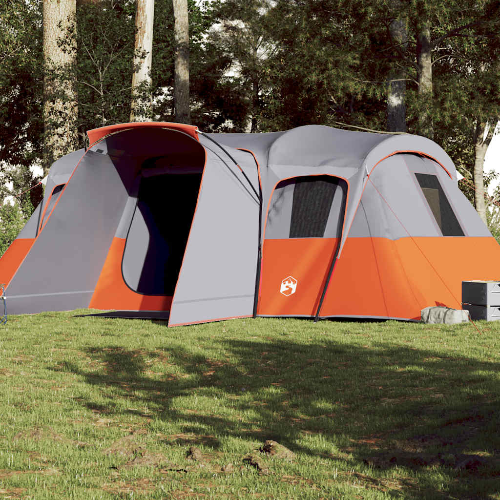 vidaXL Tunneltelt for camping 16 personer gr&oslash;nn vanntett