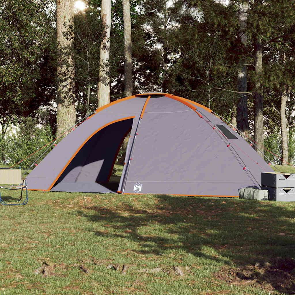 vidaXL Tent 8-persoons waterdicht oranje afbeelding