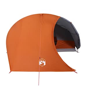 Kempingový stan kopule pro 4 osoby oranžový nepromokavý - obrázek 6