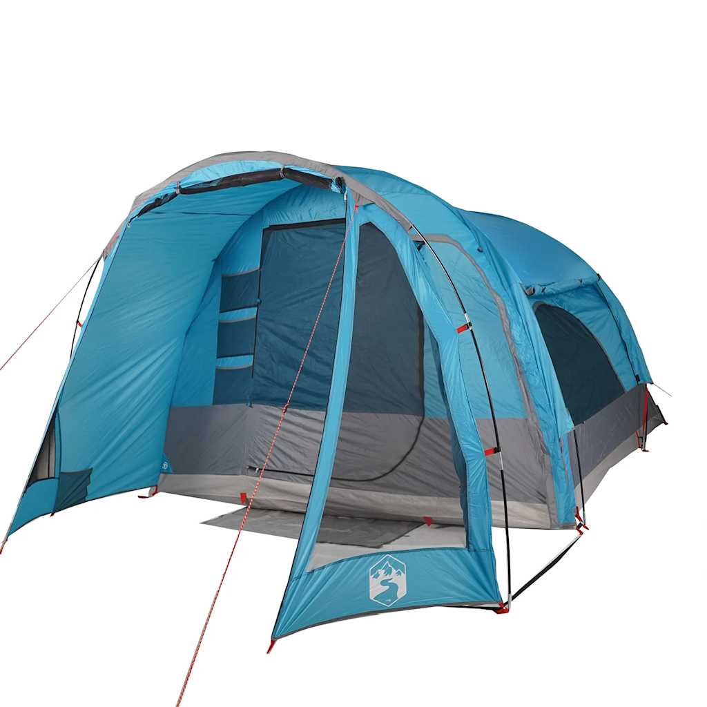 vidaXL Kampeertent 6-persoons waterdicht blauw afbeelding