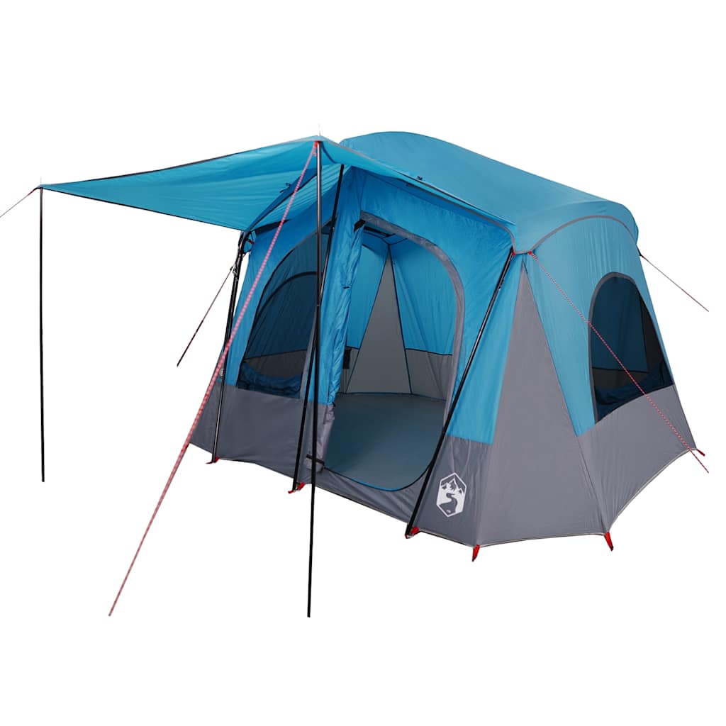 vidaXL Tent 5-persoons waterdicht blauw afbeelding