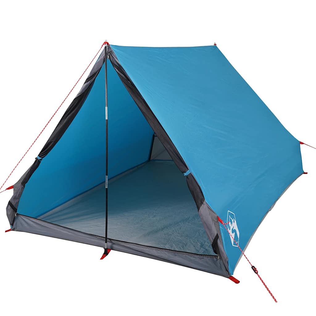 vidaXL Tent 2-persoons A-frame waterdicht blauw afbeelding