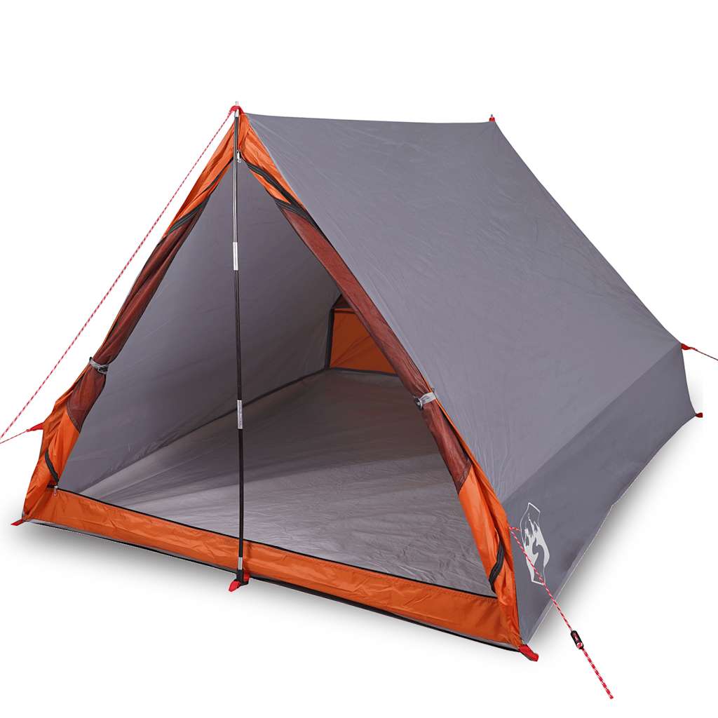 Thumbnail - vidaXL Campingzelt A-Form 2 Personen Grau Wasserdicht