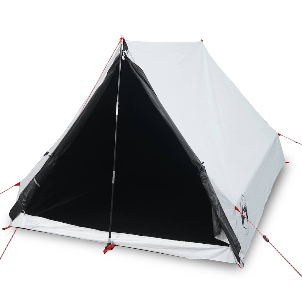 Thumbnail - vidaXL Camping-Keilzelt 2 Personen Weiß Verdunkelt Wasserdicht