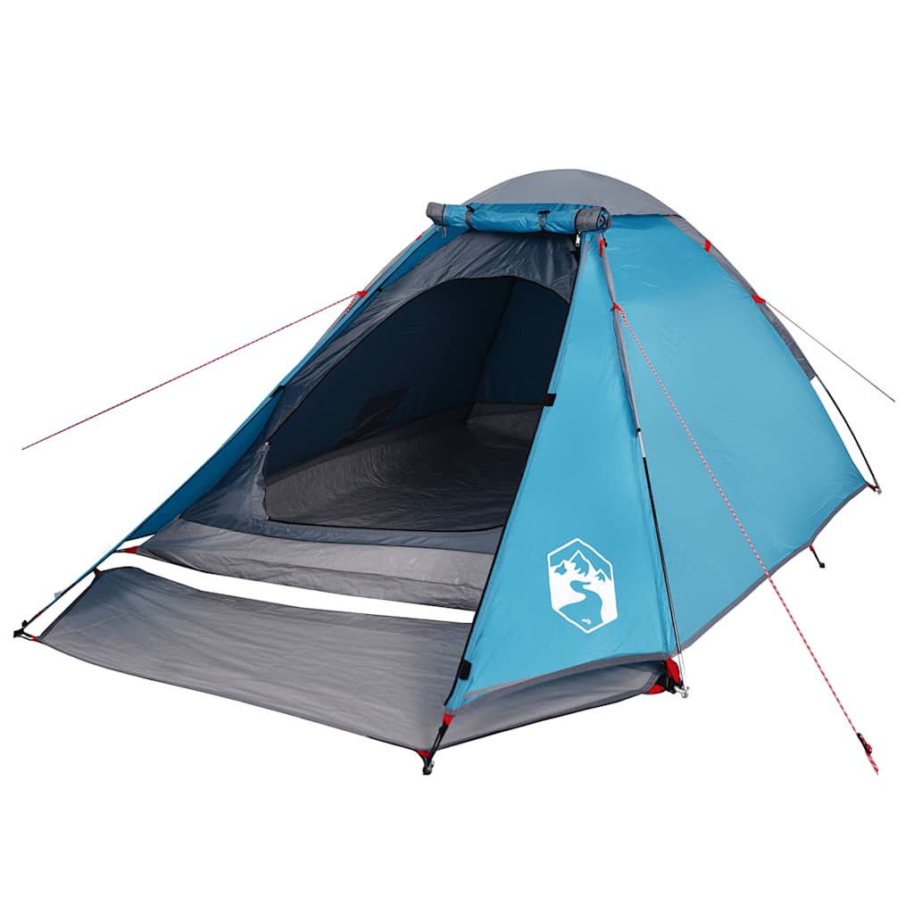 vidaXL Koepeltent 2-persoons waterdicht blauw afbeelding