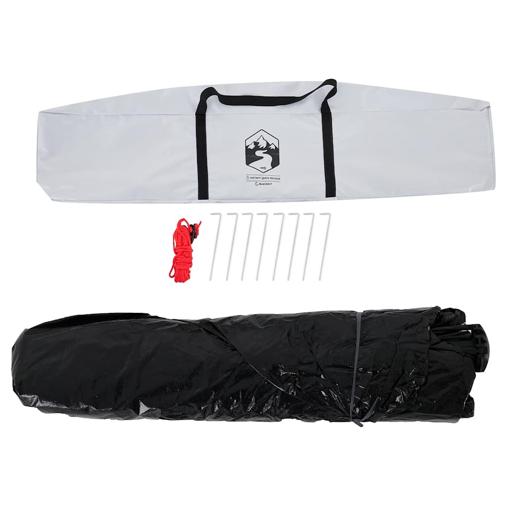 kempinga telts 2 personām, balta, ūdensnecaurlaidīga, audums