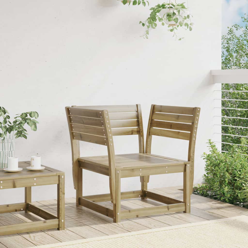 vidaXL Tuinstoel geïmpregneerd hout afbeelding
