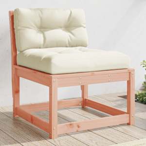 Vrtni kavč z blazinami trden les douglas