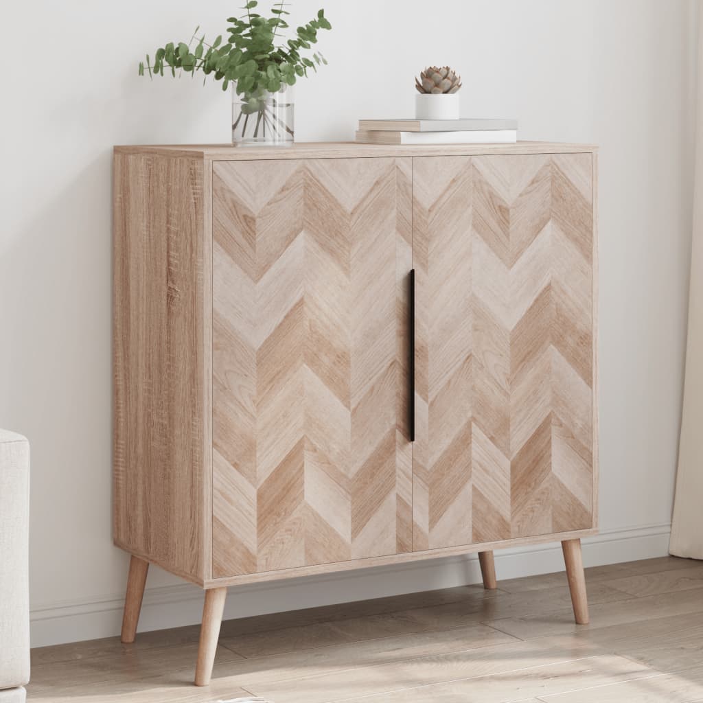 Finori Sideboard Lusk 01A Sonoma-Eiche 80×38,5×88 cm