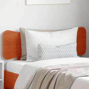 Vzglavje voščeno rjava 100 cm trdna borovina