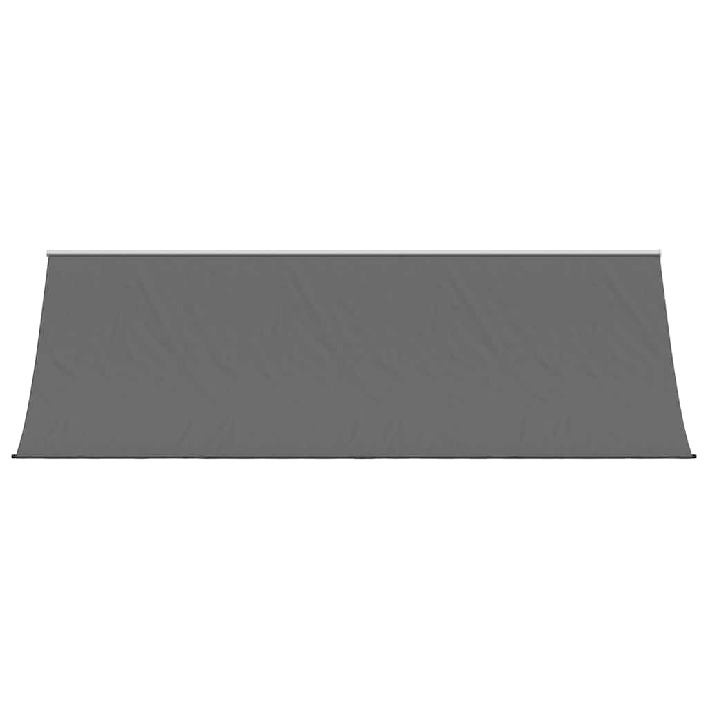 vidaXL antracit szövet és acél feltekerhető napellenző 400 x 150 cm