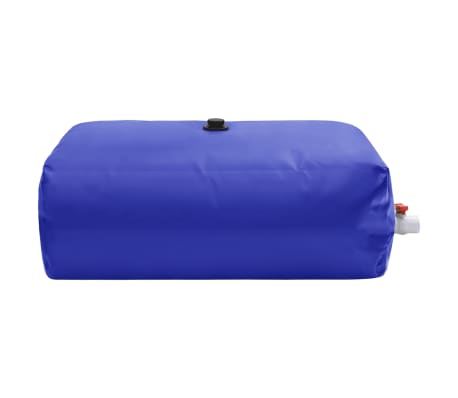 vidaXL Water Tank with Tap Foldable 100 L PVC